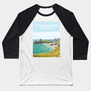 Kynance Cove, Cornwall. Cornish gift. Kernow landscape Baseball T-Shirt